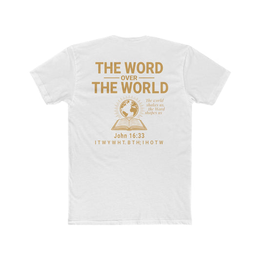 The Word Over the World | Unisex Christian T-Shirt | Faith-Inspired Apparel | Everyday Comfort & Gospel Conversation Starter