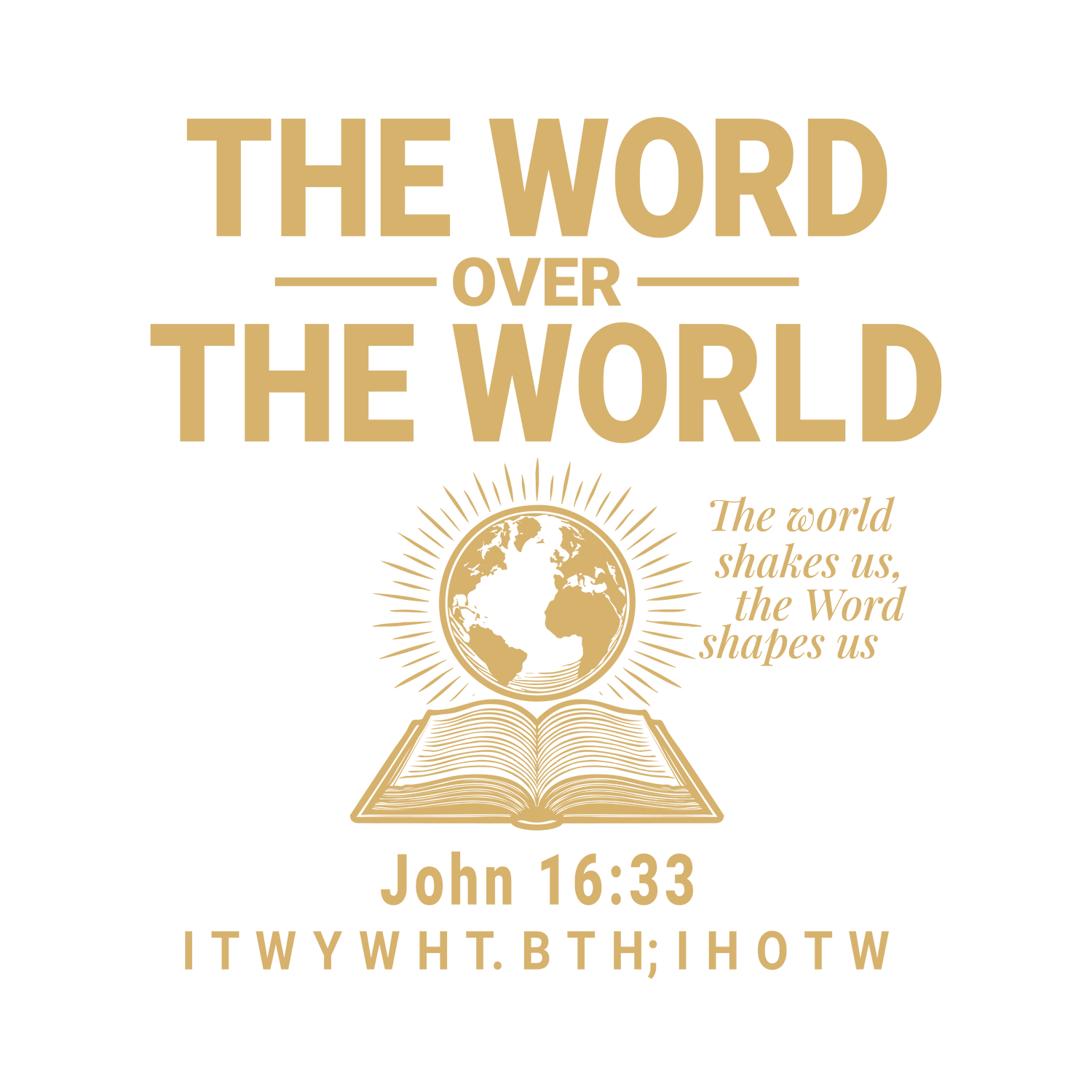 Anchor → The Word grounds you against the world.