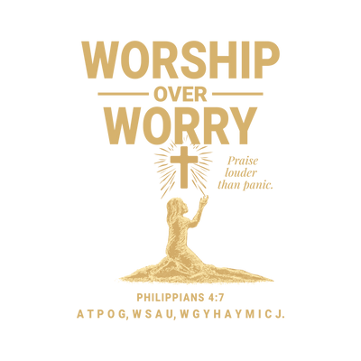 Rest → Worship quiets your restless heart