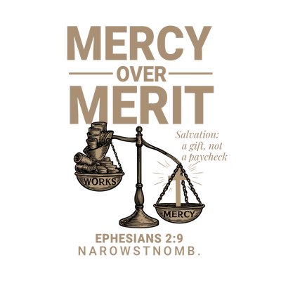 Receive → Mercy saves you by grace.