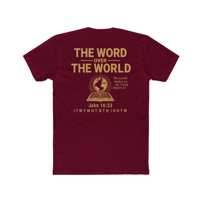 The Word Over the World | Unisex Christian T-Shirt | Faith-Inspired Apparel | Everyday Comfort & Gospel Conversation Starter