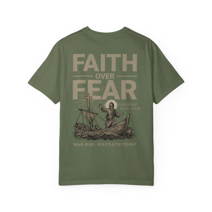 Faith Over Fear Unisex Christian T-Shirt | Gospel-Forward Apparel | Wear Your Witness