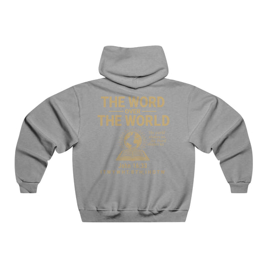 The Word Over the World Hoodie | Men’s Christian Sweatshirt | Faith-Based Apparel & Everyday Comfort