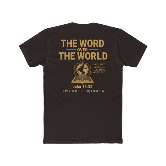 The Word Over the World | Unisex Christian T-Shirt | Faith-Inspired Apparel | Everyday Comfort & Gospel Conversation Starter