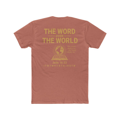 The Word Over the World | Unisex Christian T-Shirt | Faith-Inspired Apparel | Everyday Comfort & Gospel Conversation Starter
