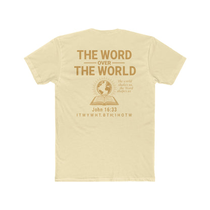 The Word Over the World | Unisex Christian T-Shirt | Faith-Inspired Apparel | Everyday Comfort & Gospel Conversation Starter