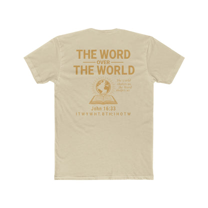 The Word Over the World | Unisex Christian T-Shirt | Faith-Inspired Apparel | Everyday Comfort & Gospel Conversation Starter
